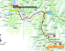 Etape 3 : Chambéry / Saint-Michel-de-Maurienne