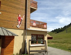 La Toussuire maillot à pois