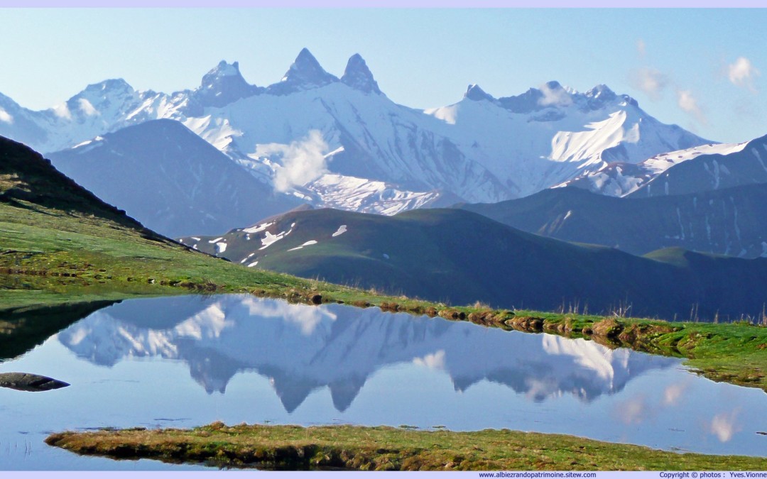 Le panorama des Aiguilles d&rsquo;Arves