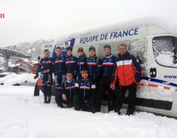 Équipe de France Route Espoir à Valloire