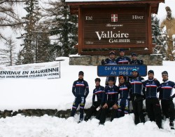 Équipe de France Route Espoir à Valloire