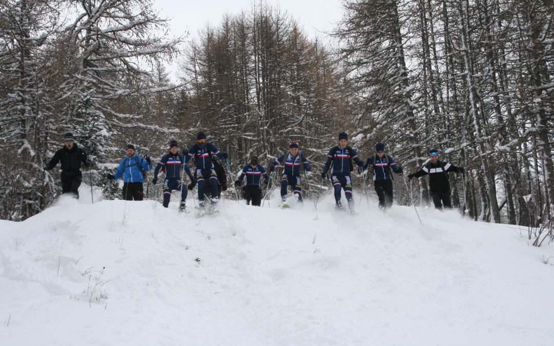 DEUX ÉQUIPES DE FRANCE DE CYCLISME EN MAURIENNE EN JANVIER 2017